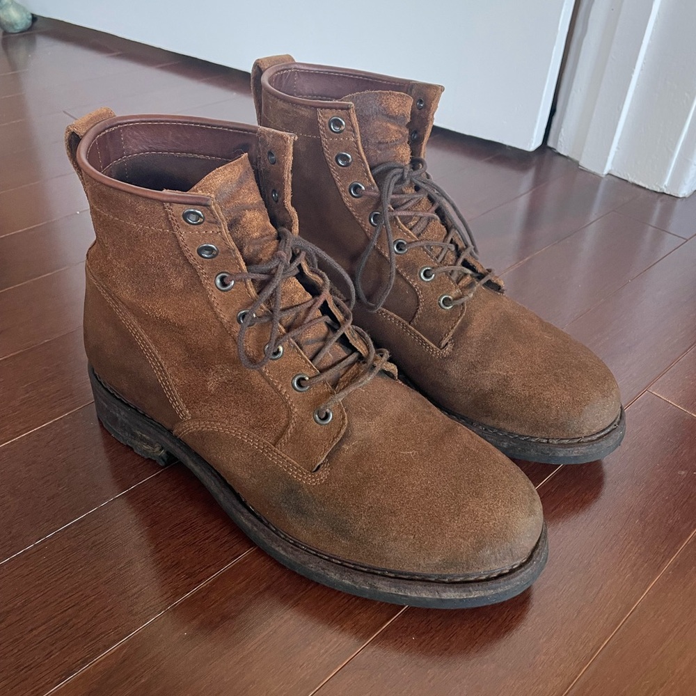 Filson Brown Suede Men's Boots